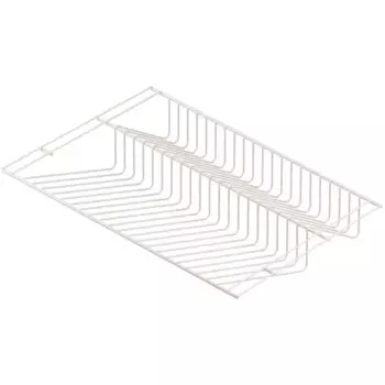 Полка для обуви Larvij 60.3x9.2x40.4 см сталь цвет магнолия