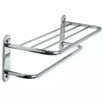 Полка для ванной Fixsen Hotel FX-31015 66.5x25 см сталь цвет хром