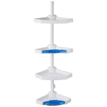 Полка для ванной комнаты Primanova четырёхъярусная угловая