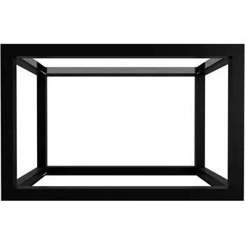 Полка-каркас для кухни 25.6x35x40 см алюминий/стекло