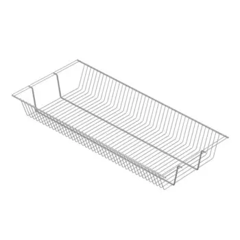 Полка-корзина для системы Larvij 90.3x40.6x11.8 см цвет серый