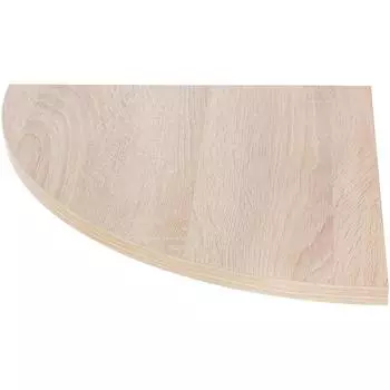 Полка настенная угловая 25x25 см ЛДСП цвет дуб сонома