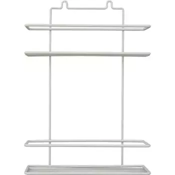 Полка для ванной 25x8.5x36.5 см цвет белый