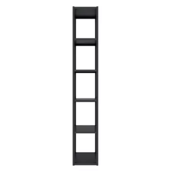 Полка навесная Ферро 29x180x29 см металл цвет черный