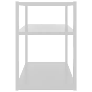 Полка навесная Ферро 57x57x39 см металл цвет белый