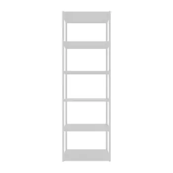 Полка навесная Ферро 58x180x29 см металл цвет белый