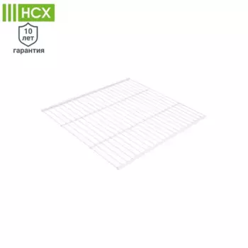 Полка проволочная НСХ 55.3x49.4 см сталь цвет белый
