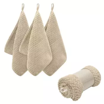 Полотенце махровое Bravo 30x30 см цвет разноцветный 3 шт.