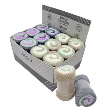 Полотенце махровое Экстра 30x30 см цвет разноцветный 3 шт.