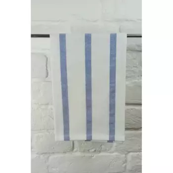 Полотенце вафельное Belezza 40x60 см цвет бело-голубой