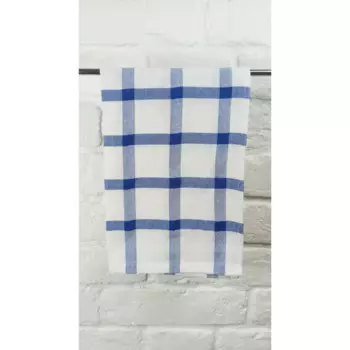 Полотенце вафельное Belezza 40x60 см цвет бело-синий