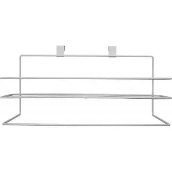 Полотенцедержатель с полкой 40x16x12 см цвет белый