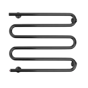 Полотенцесушитель электрический Арго 5М-Э 500x600 мм 120 Вт M-образный цвет черный