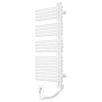 Полотенцесушитель электрический Арго Бригантина-Э 180 Вт 50х100 см цвет белый