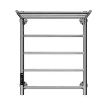 Полотенцесушитель электрический Арго Классика Гранд 450x600 мм 100 Вт с полкой лесенка цвет хром