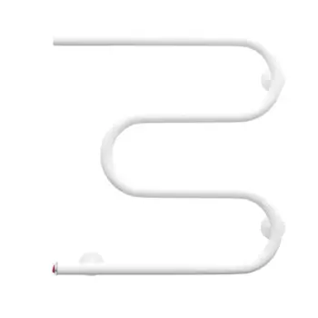 Полотенцесушитель электрический Арго М-Э 500x500 мм 50 Вт M-образный цвет белый