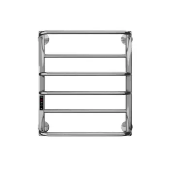 Полотенцесушитель электрический Арго Сага Гранд Квадро 500x600 мм 165 Вт лесенка цвет хром