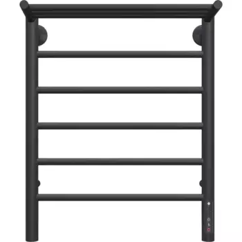 Полотенцесушитель электрический Equation 500x800 мм 125 Вт лесенка цвет черный