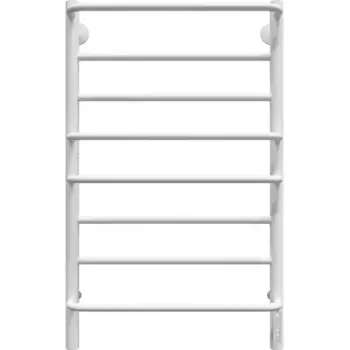 Полотенцесушитель электрический Equation 500x850 мм 125 Вт с терморегулятором лесенка цвет белый