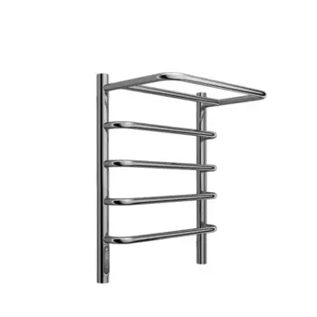 Полотенцесушитель электрический Terminus Феникс П5 400x600 мм 100 Вт лесенка цвет серебряный