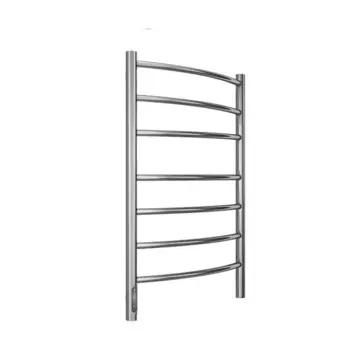 Полотенцесушитель электрический Terminus Сатурн П7 500x800 мм 120 Вт лесенка цвет серебряный