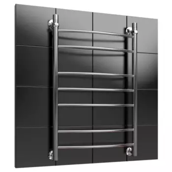 Полотенцесушитель водяной Л5 60x50 см 1" нержавеющая сталь