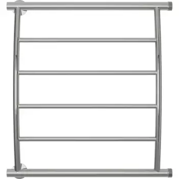 Полотенцесушитель водяной лесенка Сунержа Акватика-П 60x60 см боковая подводка 1" нержавеющая сталь цвет хром