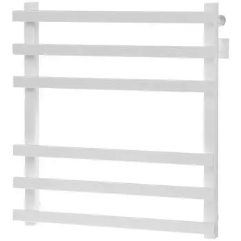 Полотенцесушитель водяной М 81 60x50 см нержавеющая сталь цвет белый