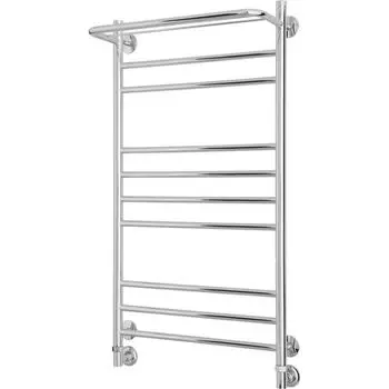 Полотенцесушитель водяной с полкой Сунержа ВПС-38 нержавеющая сталь 50x100 см