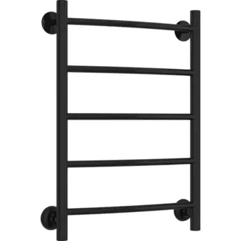 Полотенцесушитель водяной Сунержа ВПС-52П 60x40 мм нержавеющая сталь 3/4" цвет чёрный