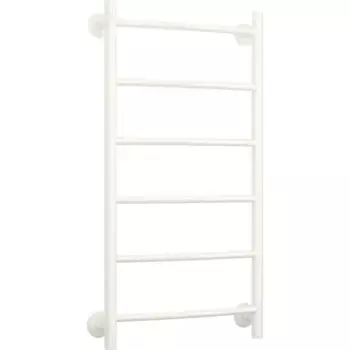 Полотенцесушитель водяной Сунержа ВПС-52П 80x40 мм нержавеющая сталь 3/4" с полимерным покрытием цвет белый