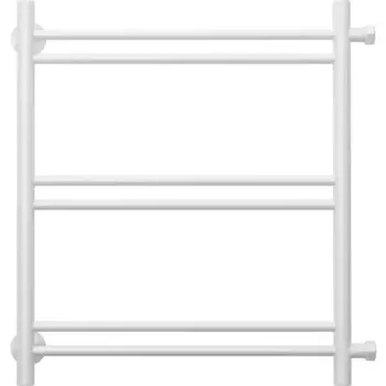 Полотенцесушитель водяной Сунержа ВПС-54ПБ 500x500 мм нержавеющая сталь 3/4 цвет белый