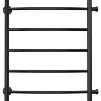 Полотенцесушитель водяной Сунержа ВПС-55ПБ 500x500 мм нержавеющая сталь 3/4 цвет черный