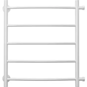 Полотенцесушитель водяной Сунержа ВПС-55ПБ 500x500 мм нержавеющая сталь 3/4 цвет белый