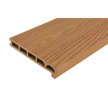 Полуступень ДПК T-Decks 170х35х2000мм цвет Натуральное дерево