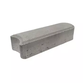Поребрик тротуарный 250x80x200 мм серый