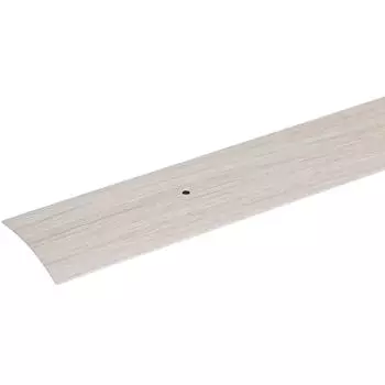 Порог одноуровневый (стык) Artens 60x1800 мм цвет дуб белый