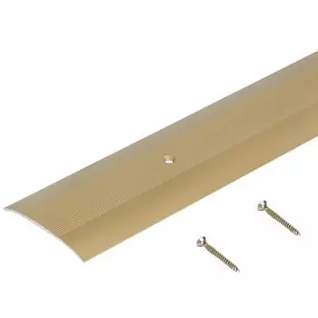 Порог одноуровневый (стык) Artens, 60x1800 мм, цвет золото