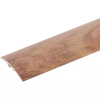 Порог разноуровневый (кант) Artens скрытый 40x1800x0-8 мм цвет орех