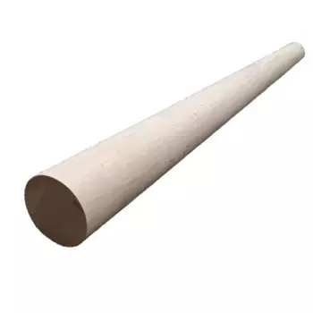 Поручень круглый сращенный бук 47x20x3000 мм