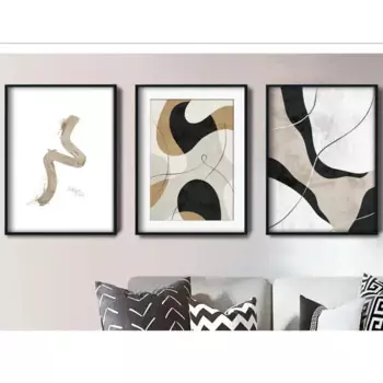 Постер Абстракция 30x40 см 3 шт.