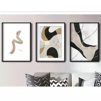 Постер Абстракция 39x49 см 3 шт.