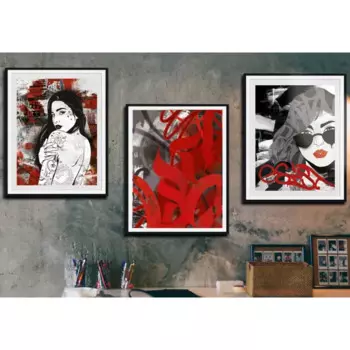 Постер Арт 21x29.7 см 3 шт.