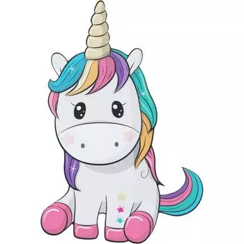 Постер "Единорог" 26x40 см