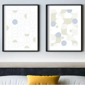 Постер Формы 30x40 см 2 шт.