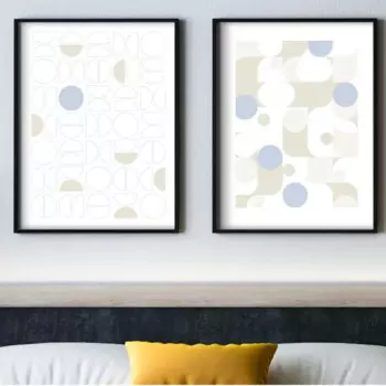 Постер Формы 39x49 см 2 шт.