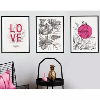 Постер Графика 21x29.7 см 3 шт.