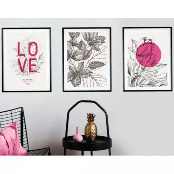 Постер Графика 30x40 см 3 шт.