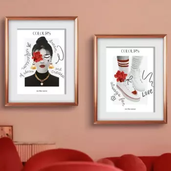 Постер Коллаж 39x49 см 2 шт.