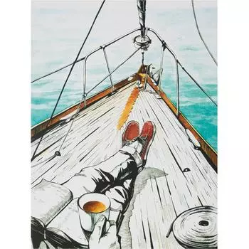 Постер «Лодка» 30x40 см